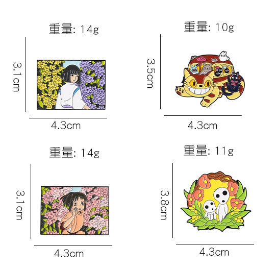 Pin anime, mi vecino Totoro, catbus