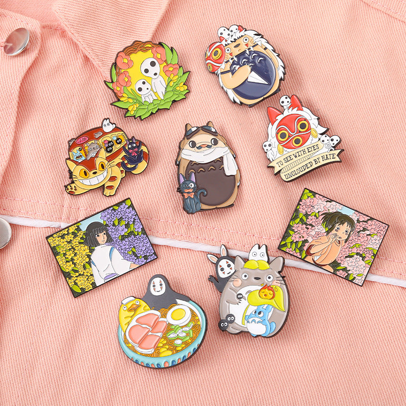 Pin anime, mi vecino Totoro, catbus