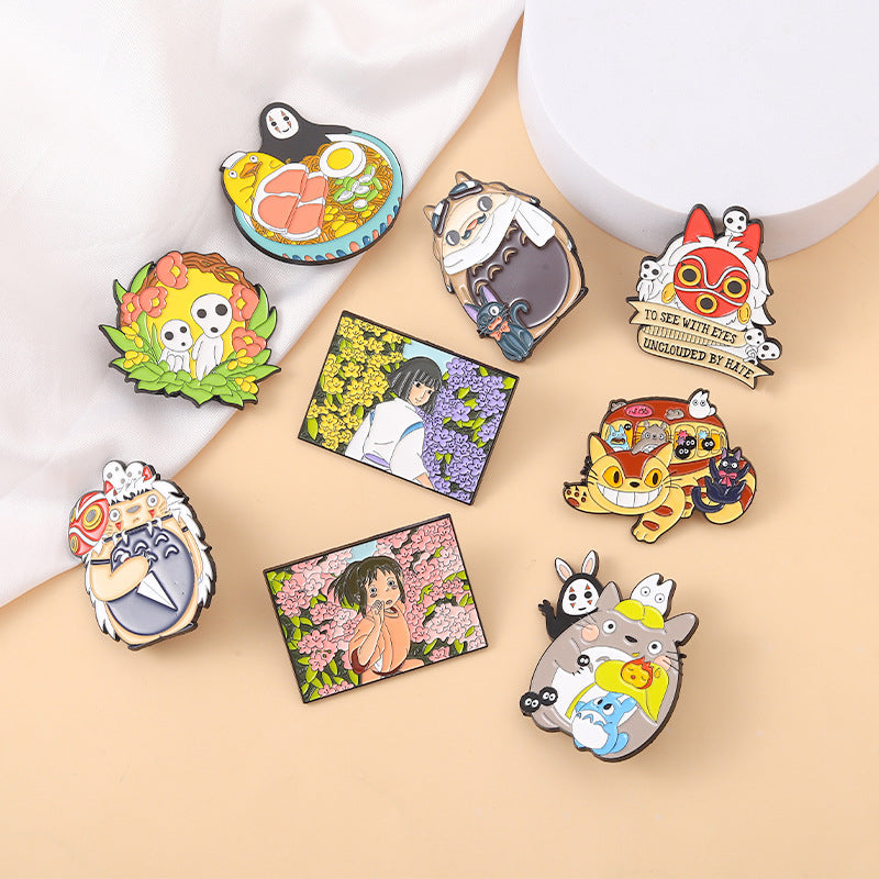 Pin viaje de Chihiro, Sin Cara y Pato