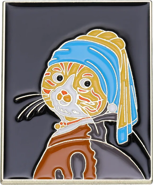 Pin el gato de la perla, Johannes Vermeer