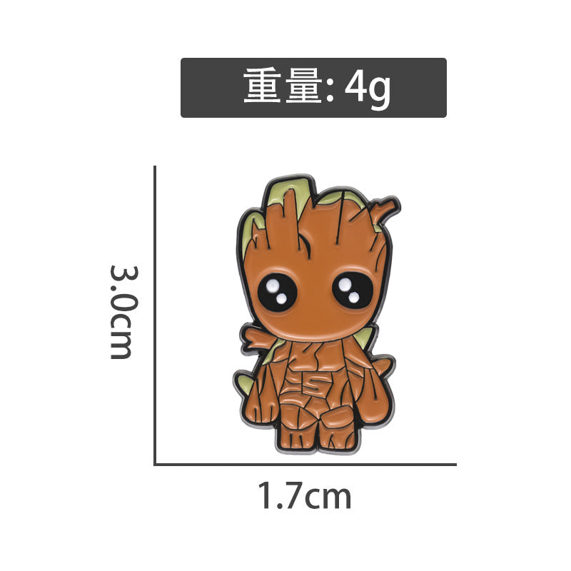 Pin baby Groot, Guardianes, de la Galaxia