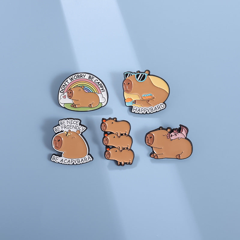 Pin Capibara amigo