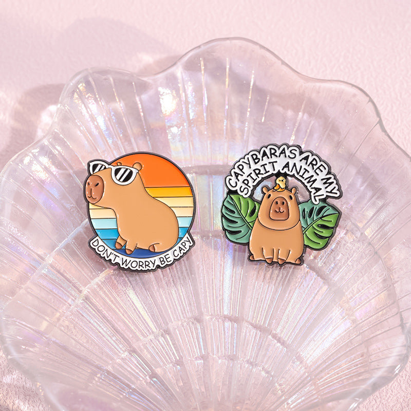 Pin Capibara amigo