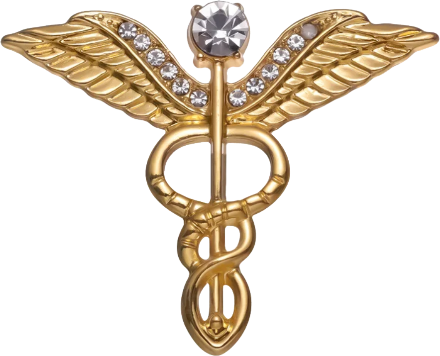 Pin Caduceo