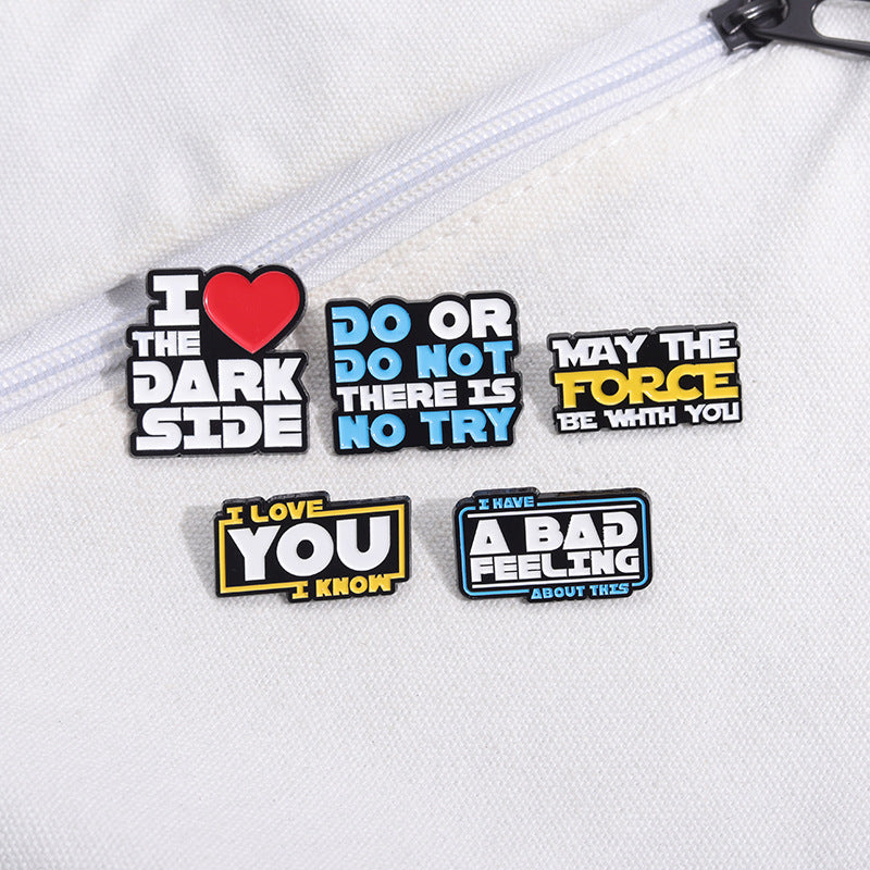 Pin Star Wars - frase