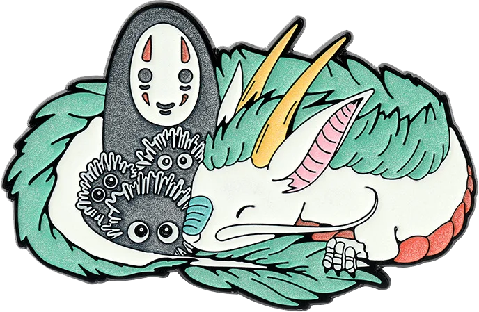 Pin Studio Ghibli - Chihiro (brilla en la obscuridad)