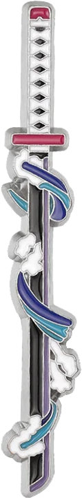 Pin Katana Giyu Tomioka - Kimetsu no Yaiba