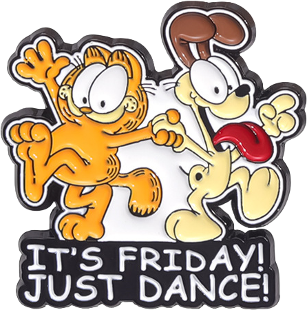 Pin Garfield y Odie