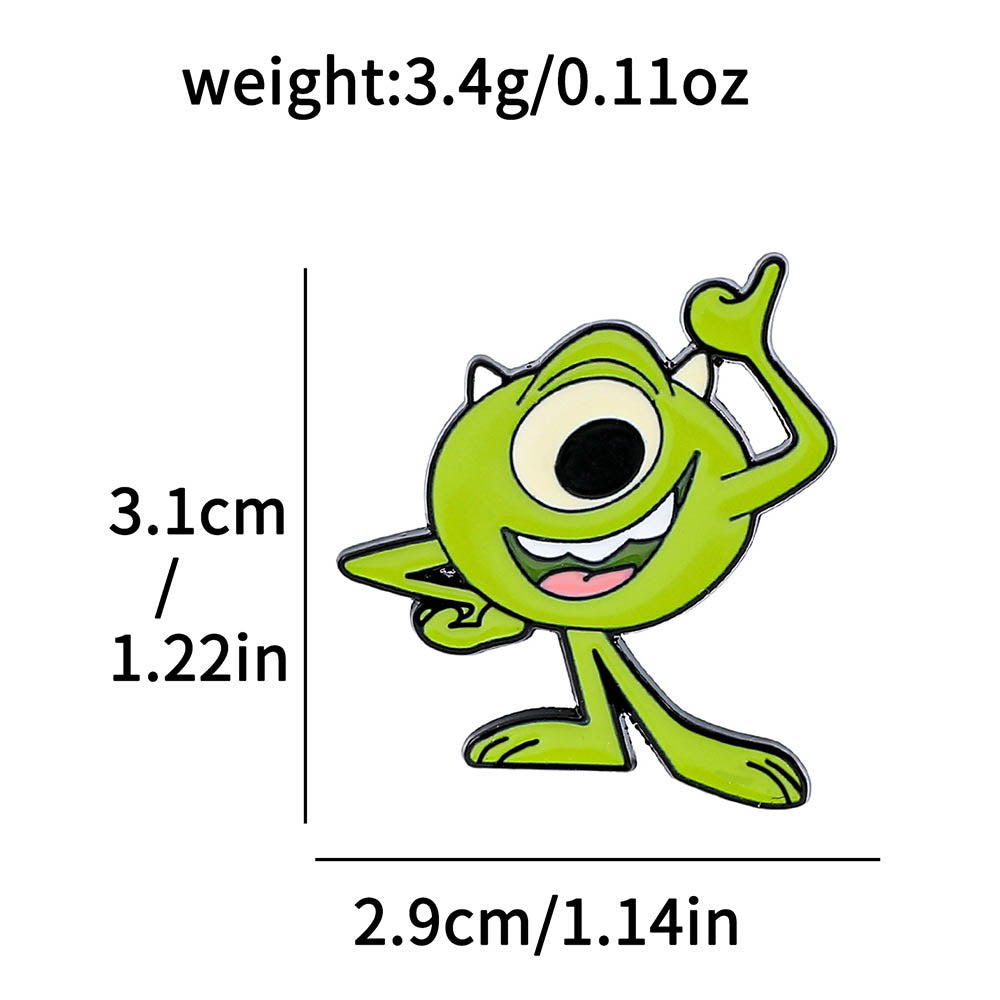 Pin Mike Wazowski, Monster Inc.