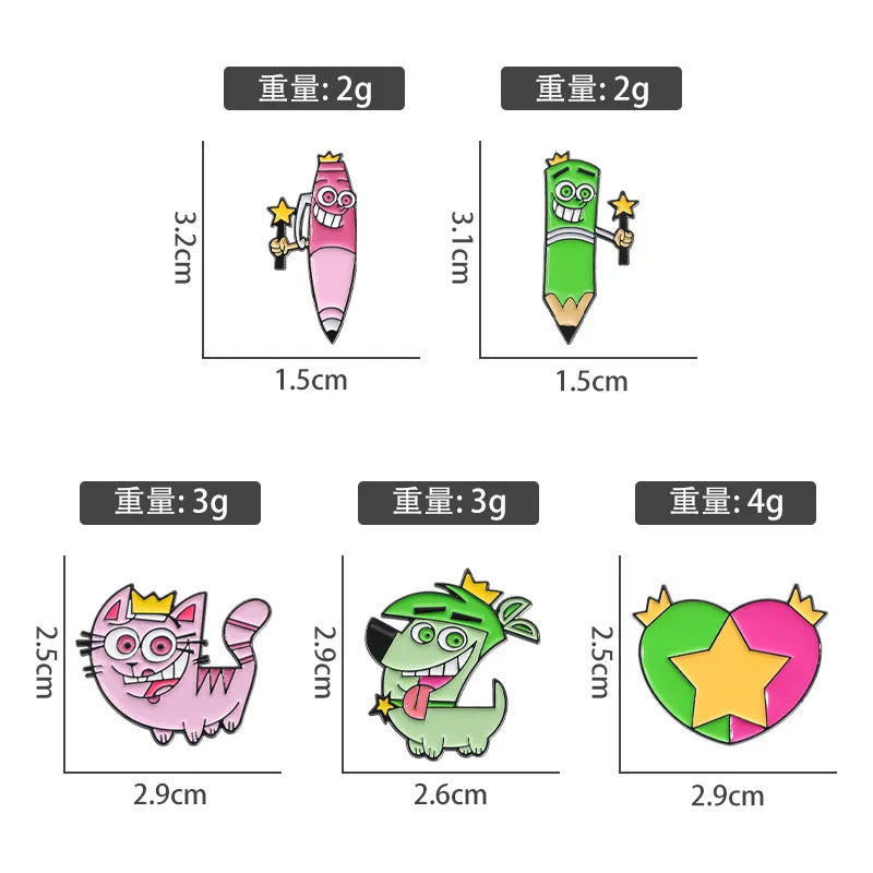 Pin Wanda, Padrinos Magicos