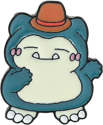 Pin Snorlax - Pokemon