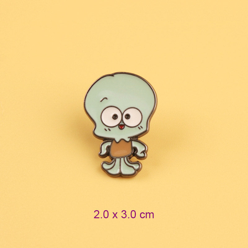 Pin Calamardo Kawaii - Bob Esponja