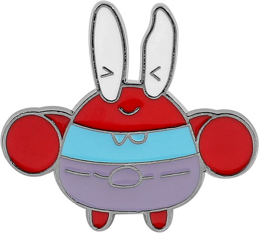 Pin Don Cangrejo Kawaii - Bob Esponja
