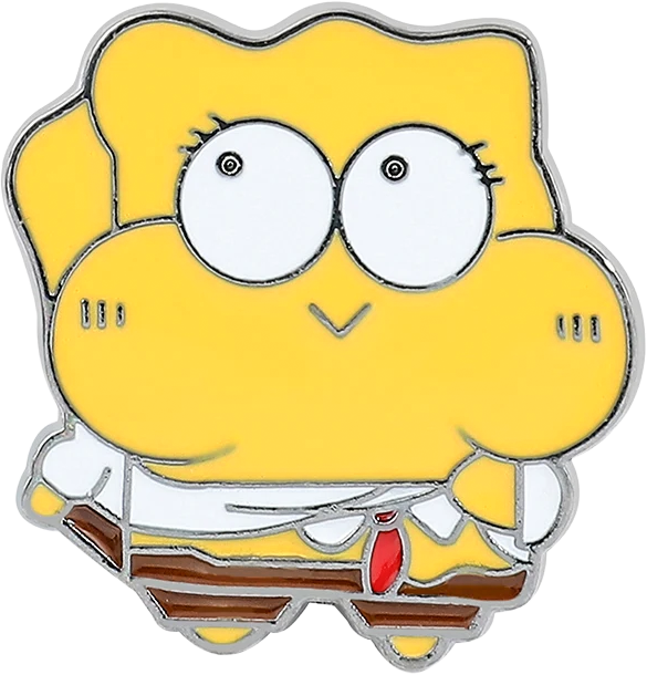 Pin Bob Esponja Kawaii