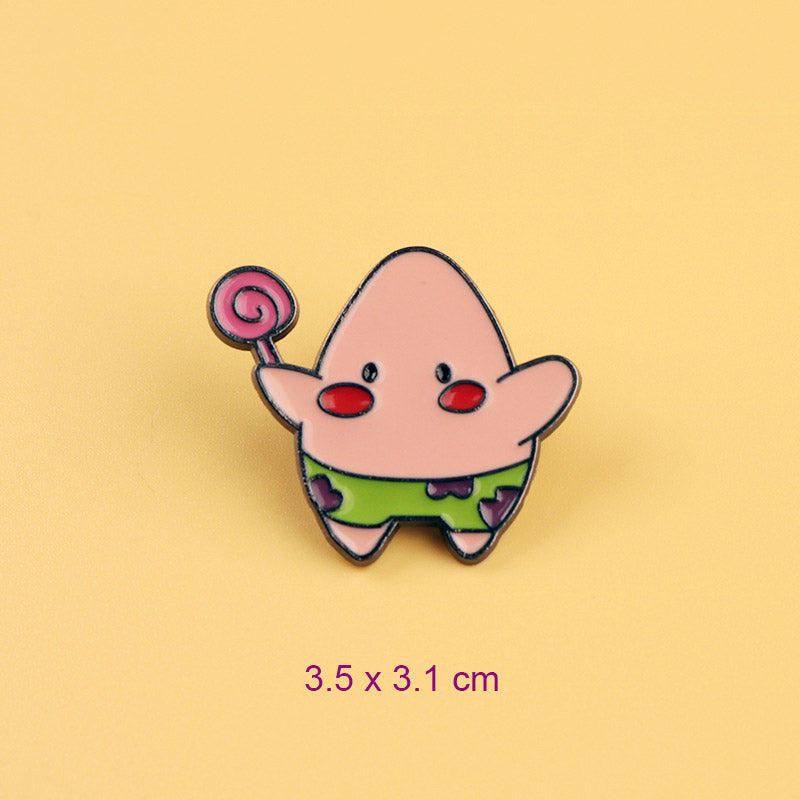 Pin Patricio Kawaii - Bob Esponja
