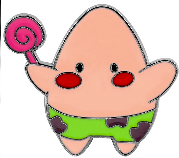 Pin Patricio Kawaii - Bob Esponja