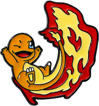 Pin Charmander - Pokemon