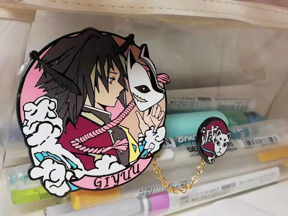 Pin Giyu Tomioka - Demon Slayer doble