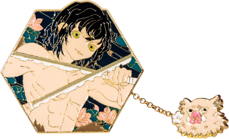 Pin Inosuke Hashibira - Demon Slayer doble