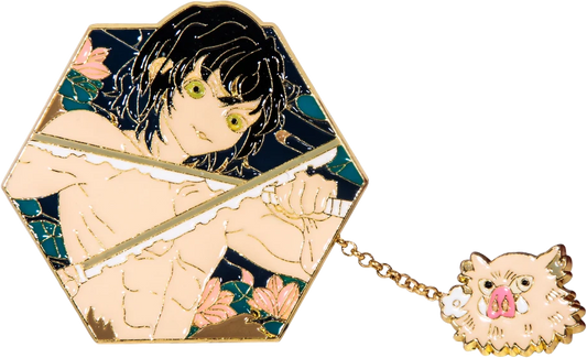 Pin Inosuke Hashibira - Demon Slayer doble