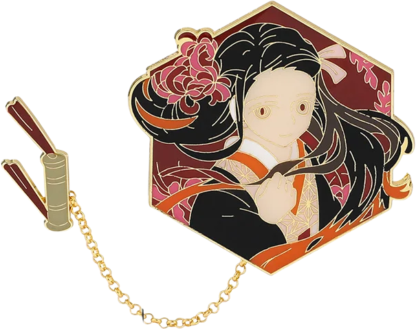 Pin Nezuko Kamado - Demon Slayer doble