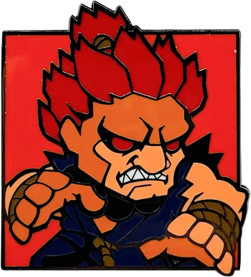 Pin Akuma - Street Fighter