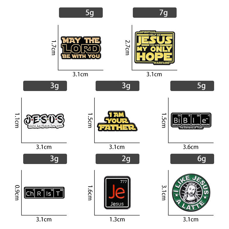 Pin Cristiano - Religioso