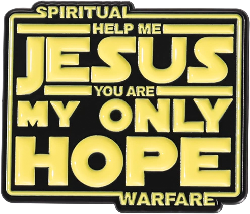 Pin Jesús My Only Hope