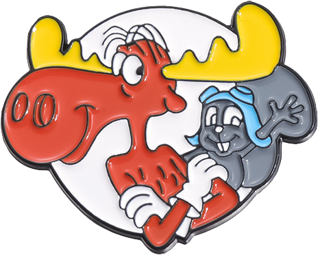 Pin Rocky y Bullwinkle