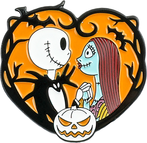 Pin Jack y Sally - Halloween