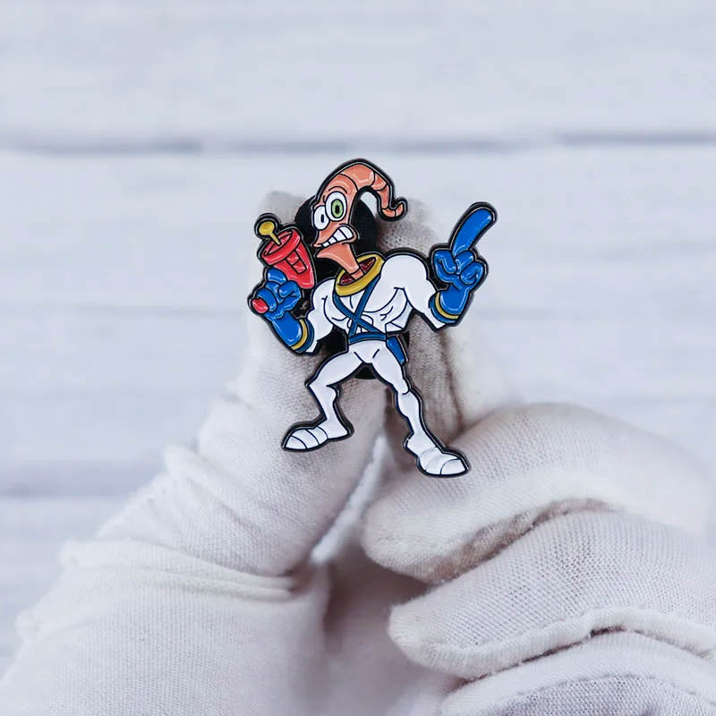 Pin Earthworm Jim