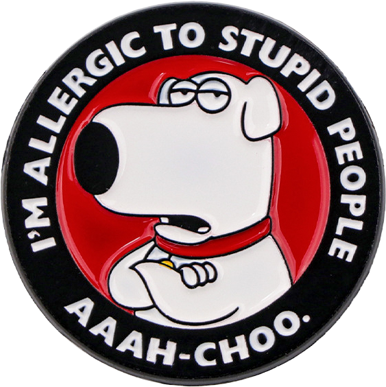 Pin Brian Griffin - Padre de Familia