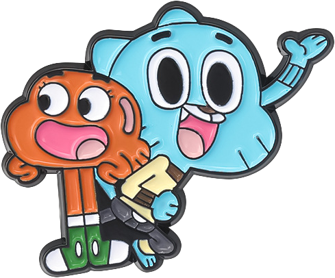 Pin Gumball y Darwin