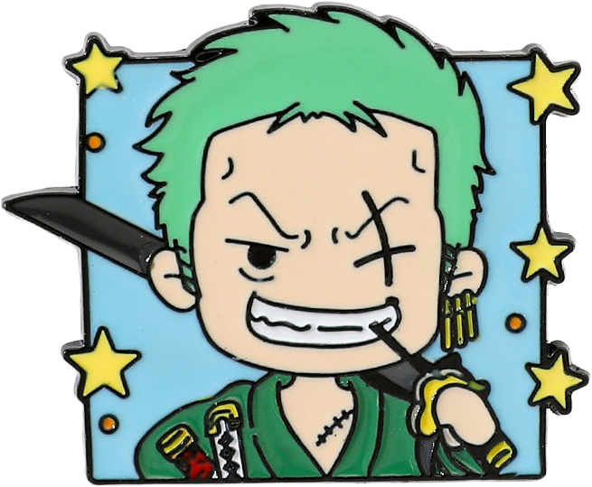 Pin One Piece - Roronoa Zoro