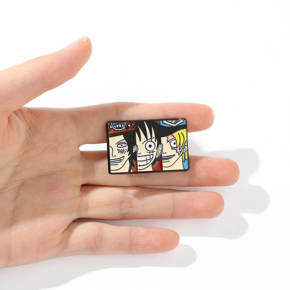 Pin One Piece - Luffy, Ace, Sabo