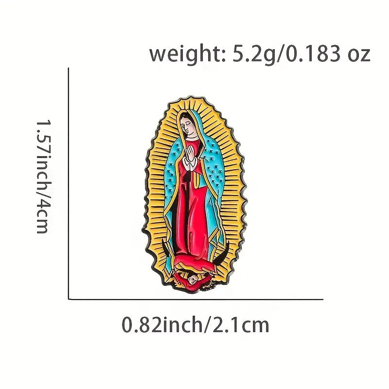 Pin Religión - Virgen de Guadalupe