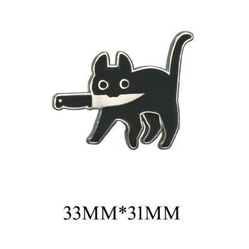 Pin Gato negro - Halloween