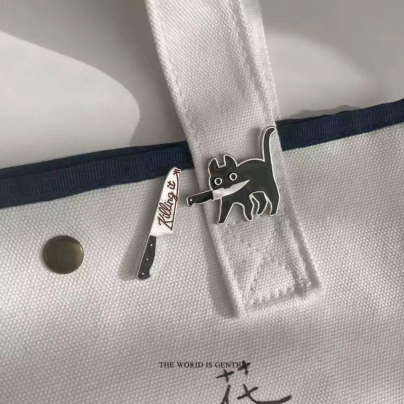 Pin Gato negro - Halloween