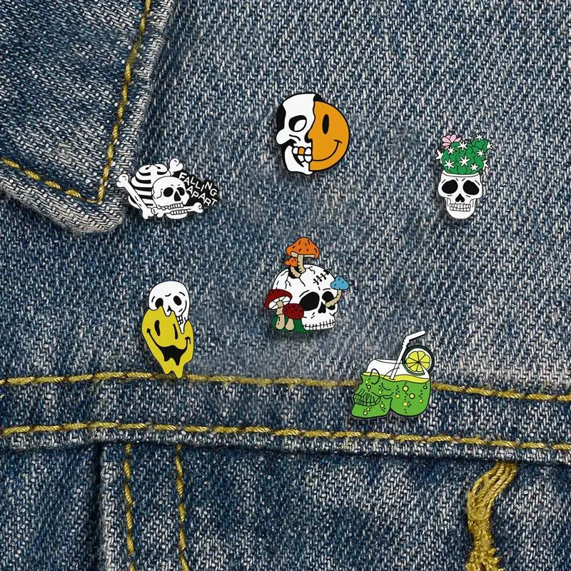 Pin Calavera mojito - Halloween