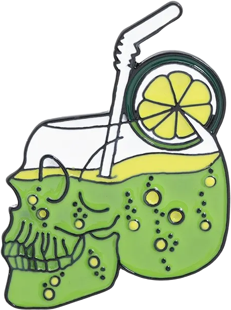 Pin Calavera mojito - Halloween