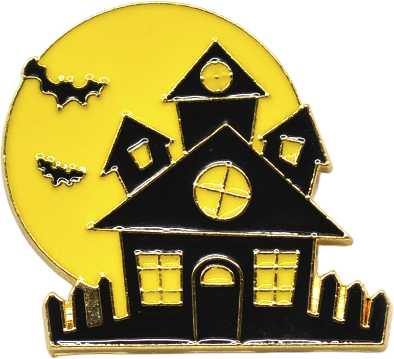 Pin casa embrujada - Halloween