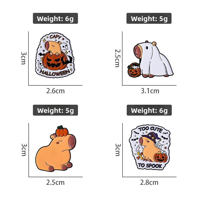 Pin Capibara - Halloween