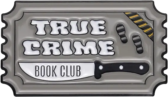 Pin ticket true crime - Halloween