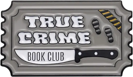 Pin ticket true crime - Halloween