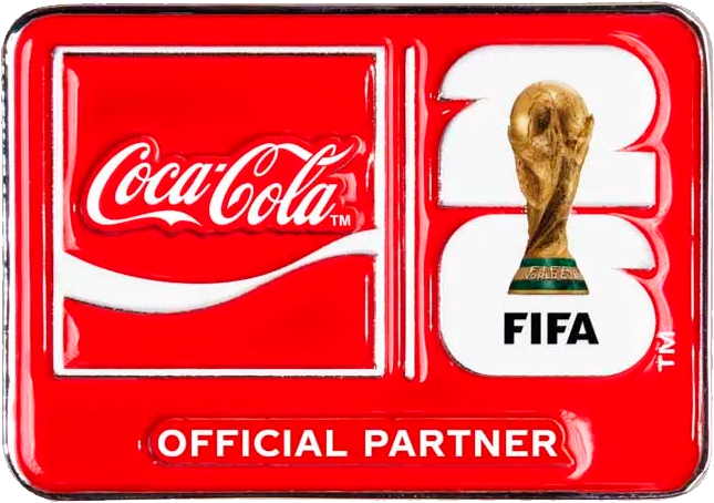 Pin Mundial Coca Cola Oficial