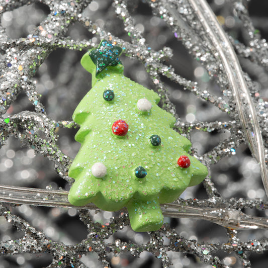 Pin navideño árbol navideño