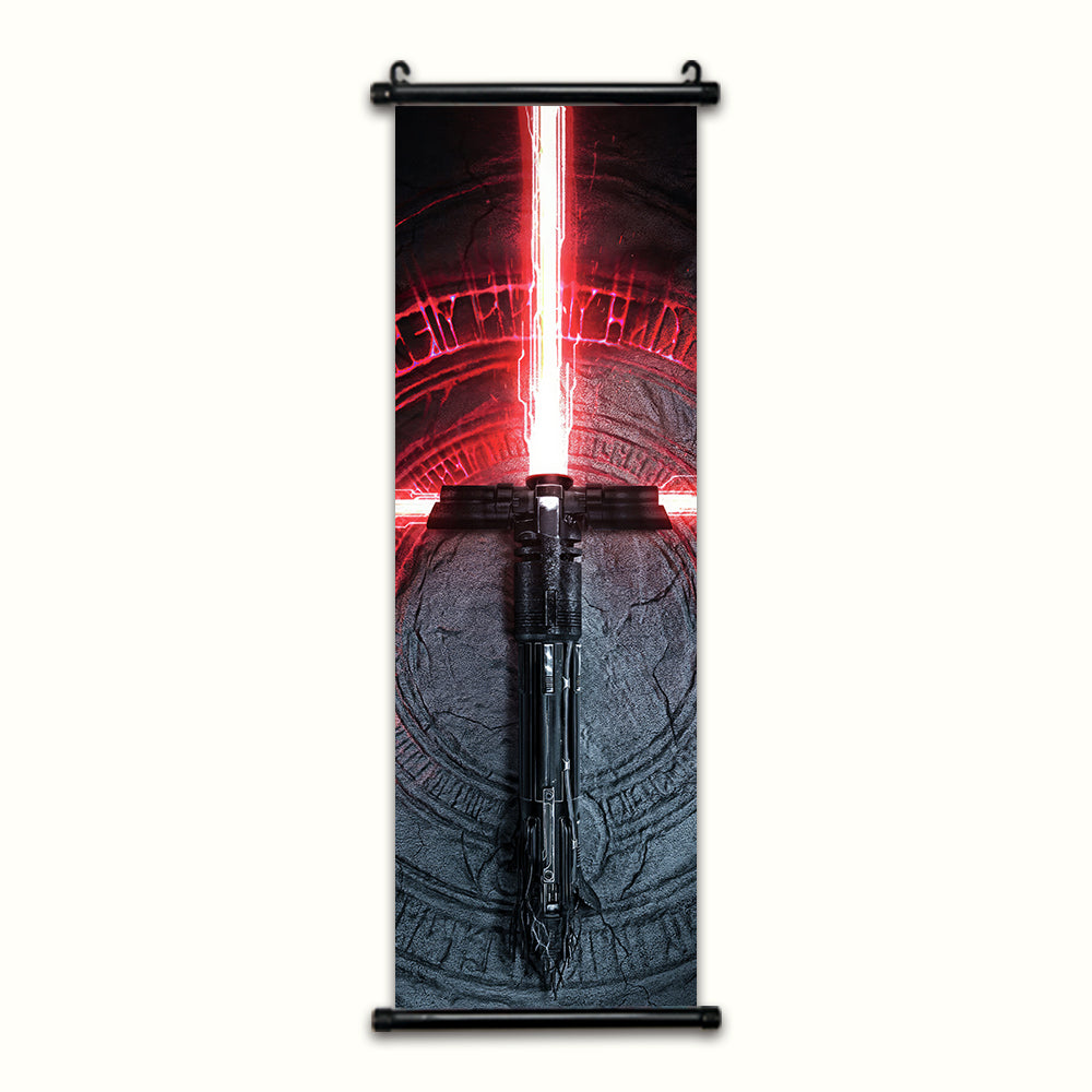 Poster StarWars espada laser Kylo Ren