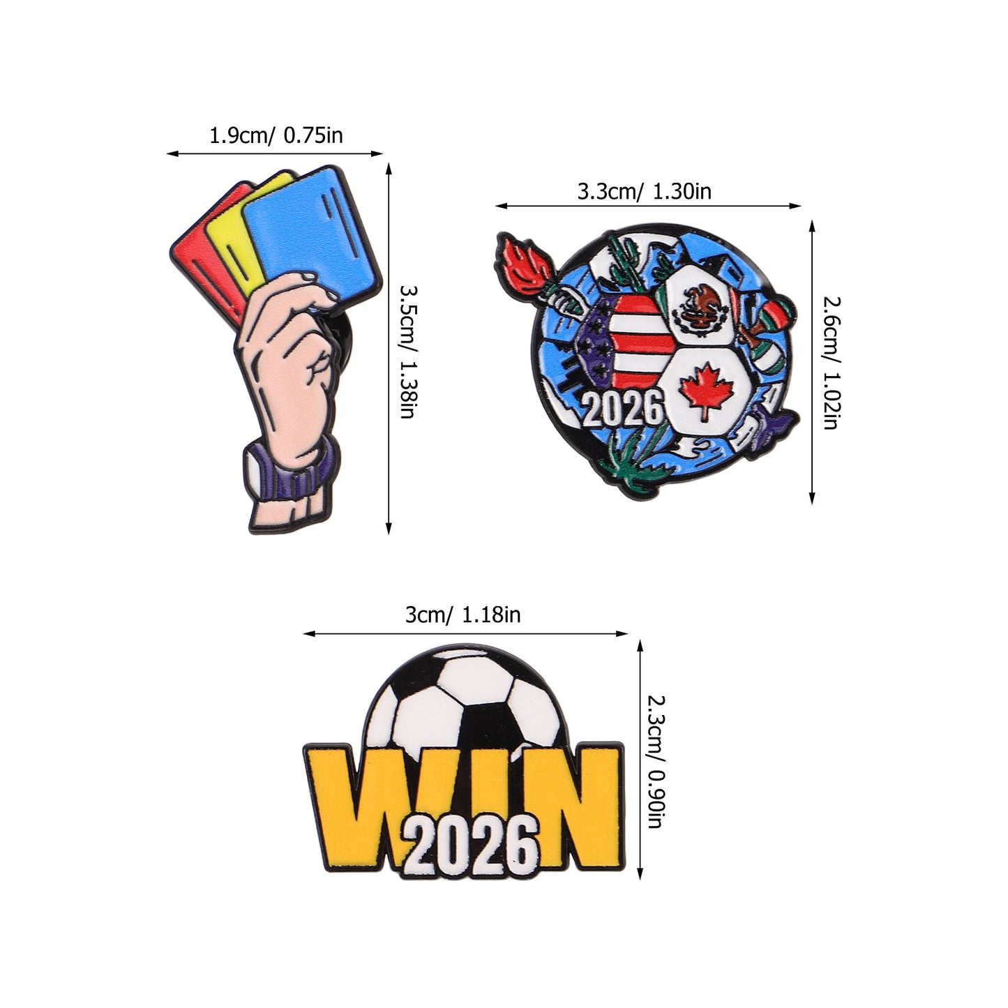 Pin mundial football
