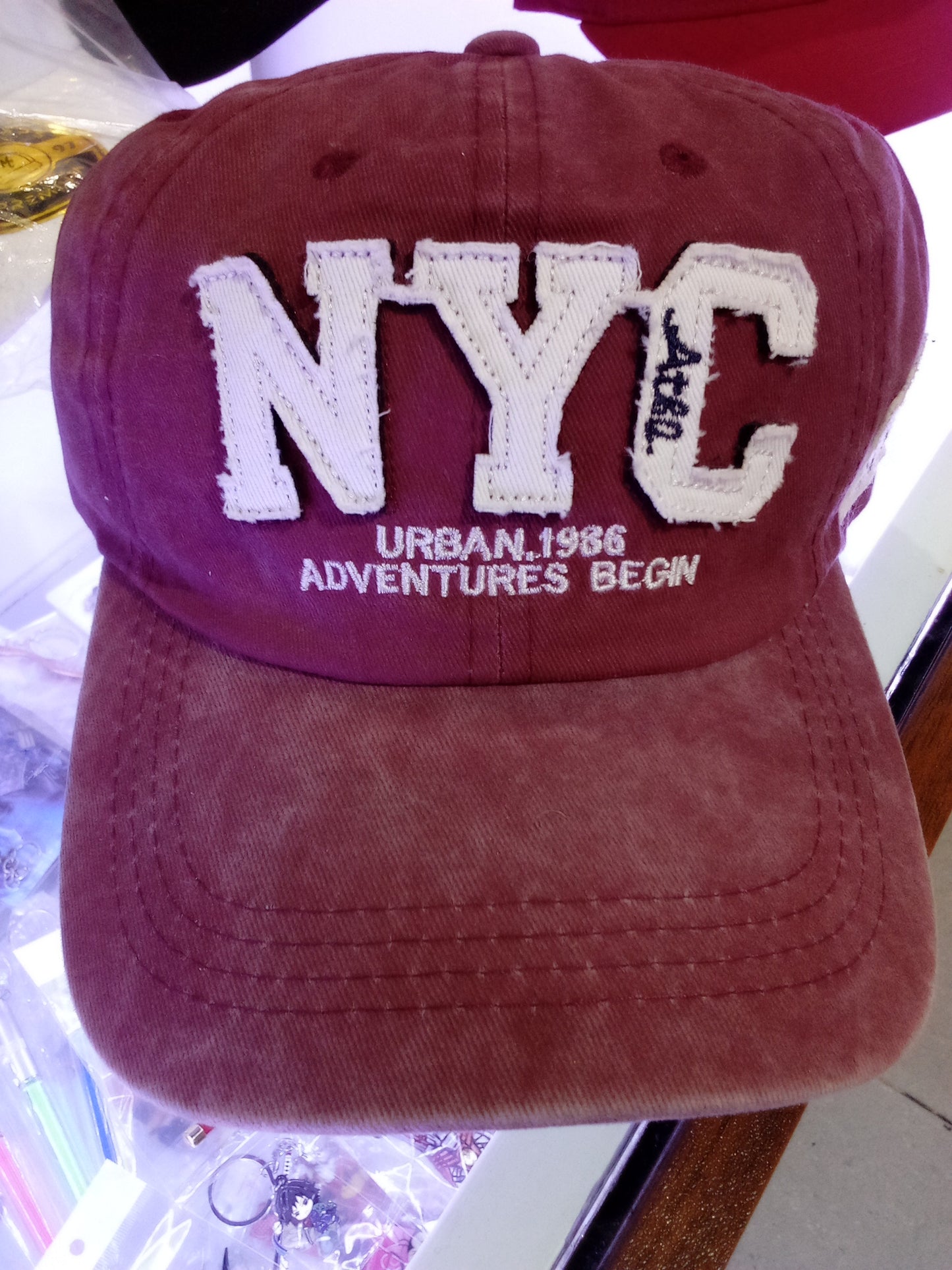 Gorra NYC Desgastada