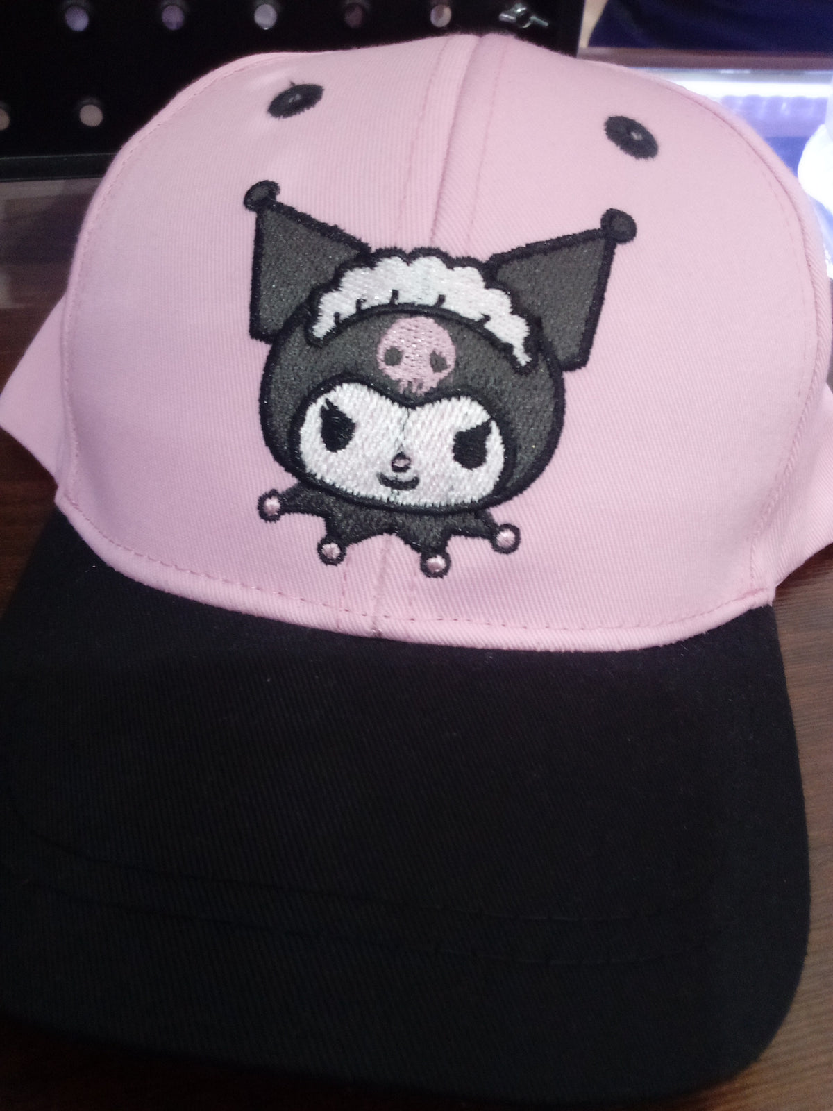 Gorra Kuromi Vicera Negra infantil